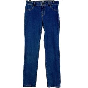 Cat & Jack Jeans Straight Super Stretch Adjustable Waist band Girls Size 14